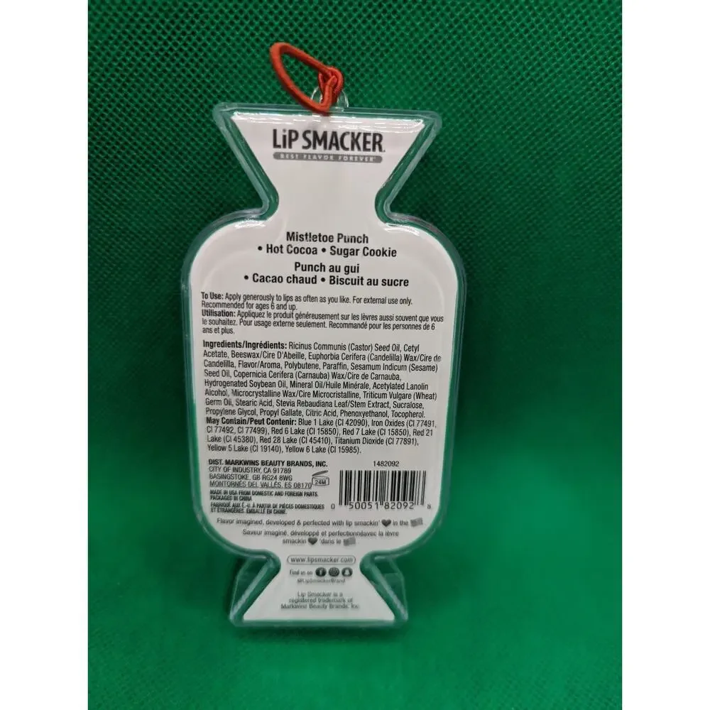 New Lip Smacker Candy Ornament